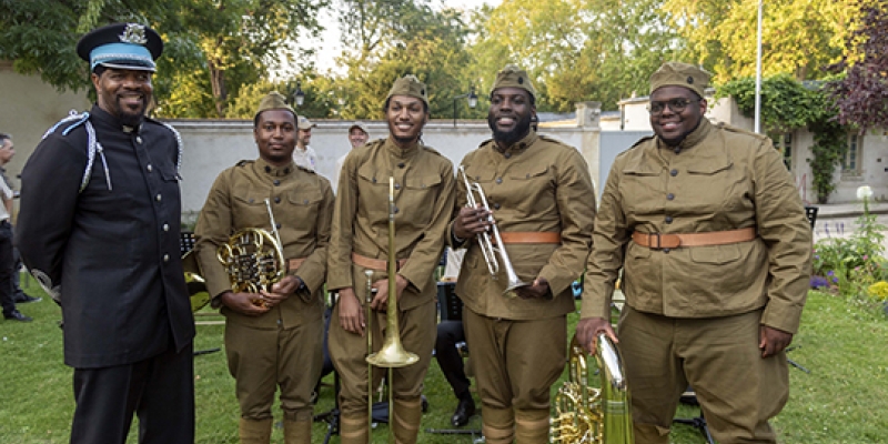 Tribute to the 369th Infantry and Josephine Baker at Les Invalides